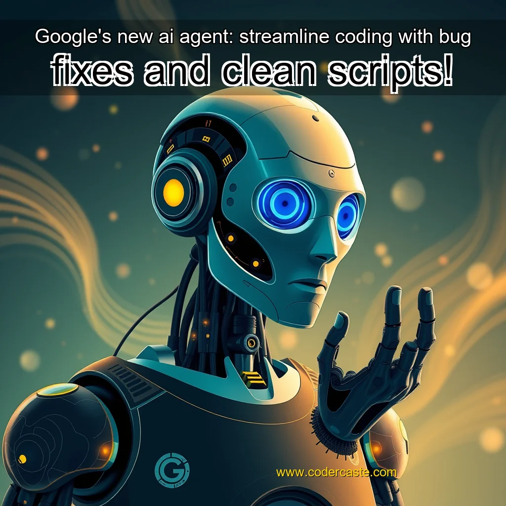 You are currently viewing Google’s new ai agent: streamline coding with bug fixes and clean scripts!