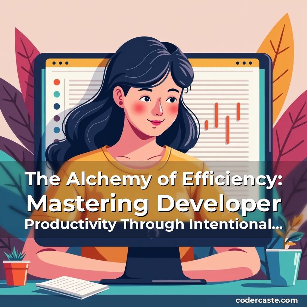 Read more about the article The Alchemy of Efficiency: Mastering Developer Productivity Through Intentional Practices